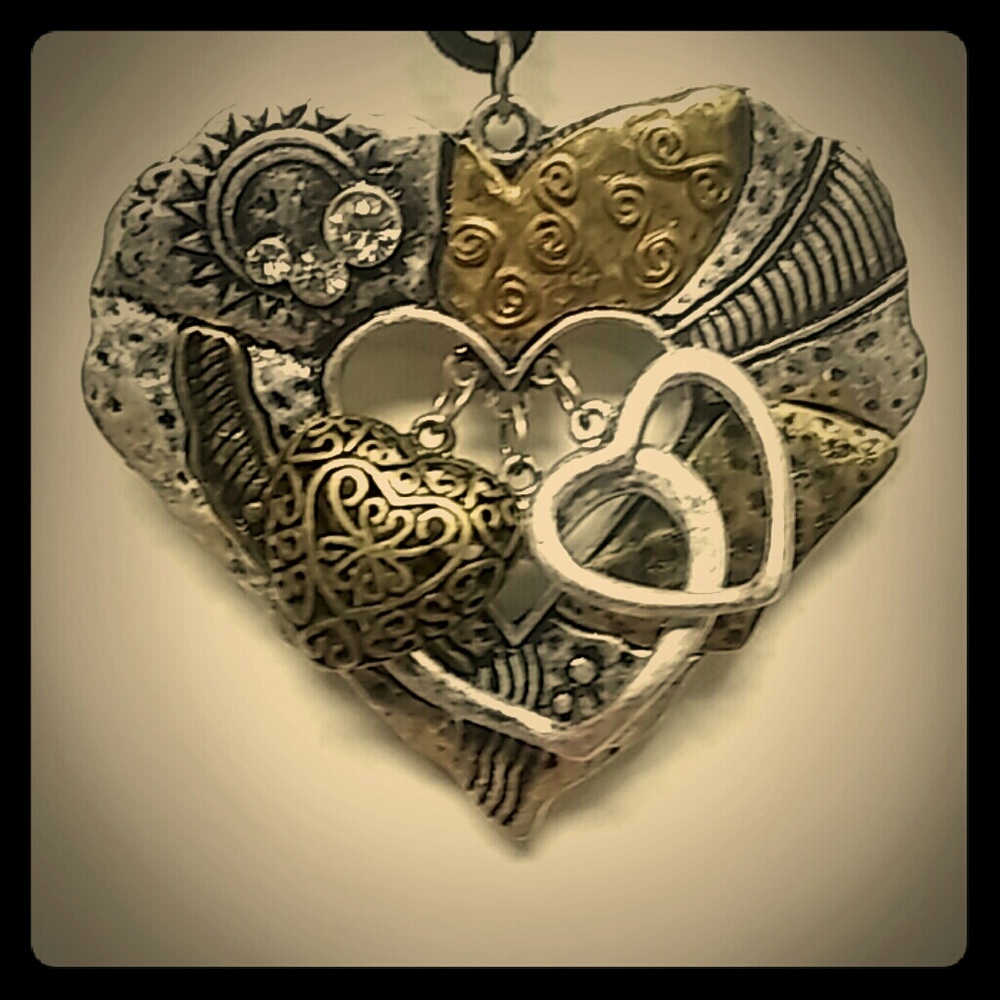 efm Black Leather Necklace